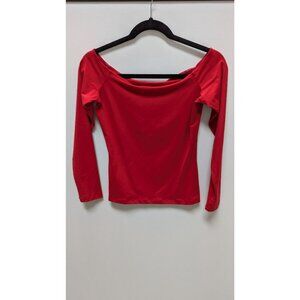 Trendy Queen Red Off-The-Shoulder Y2K Blouse